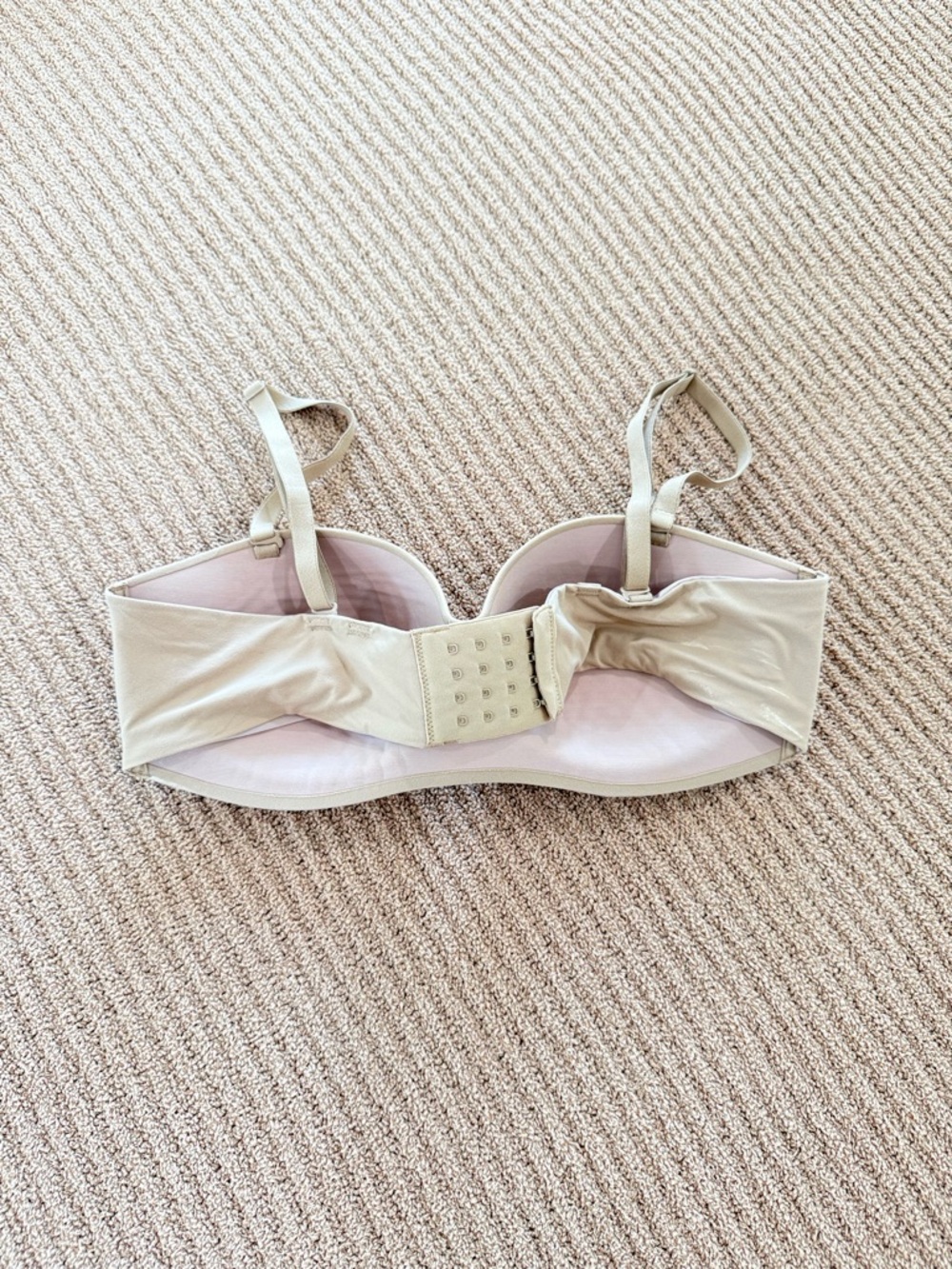 Strapless Nude T-Shirt Bra - Seamless Support - Picture 2 of 3